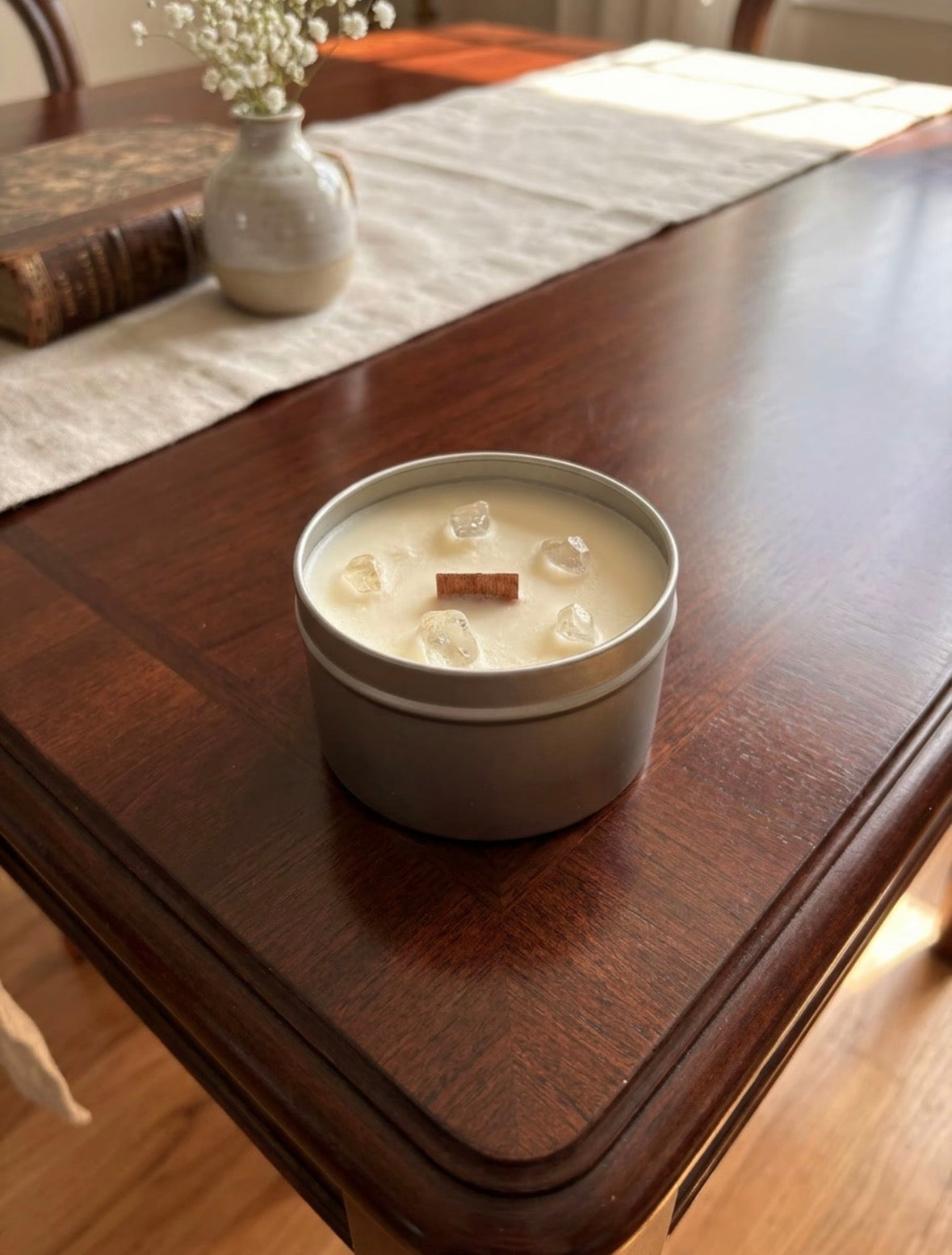 Vanilla Crystal Candle