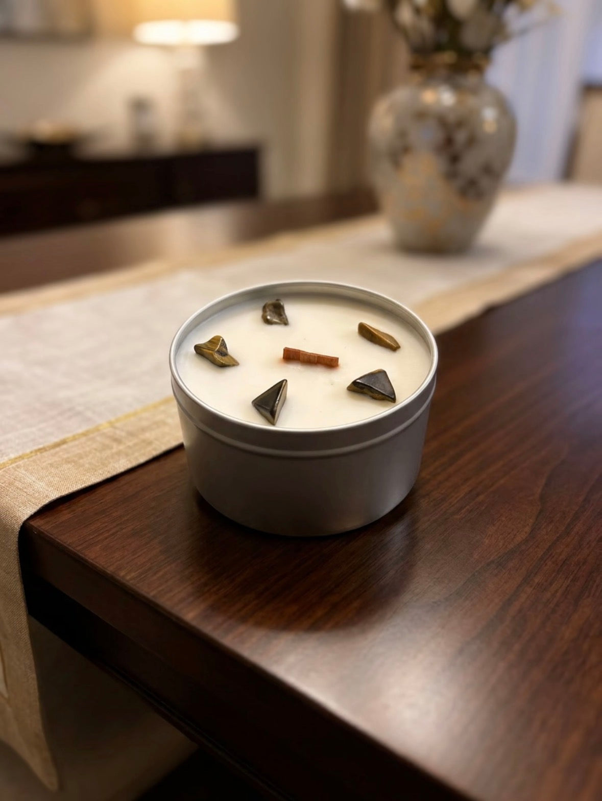 Coconut Crystal Candle