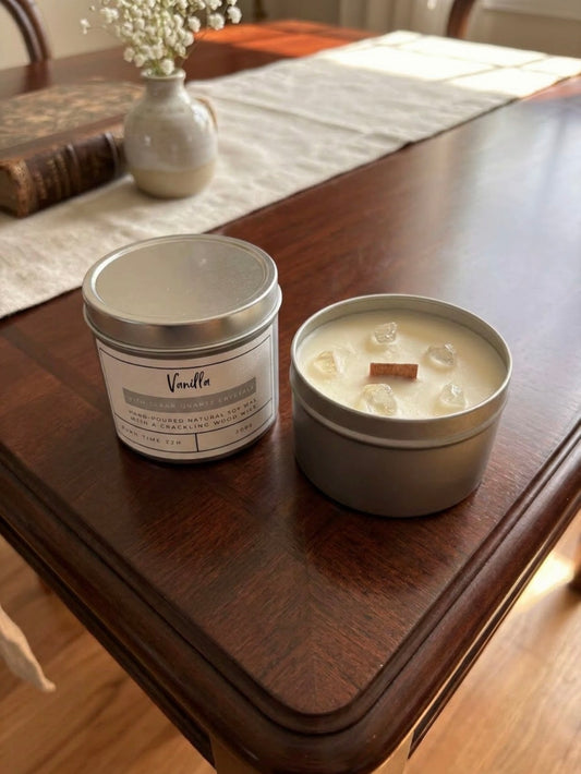 Vanilla Crystal Candle